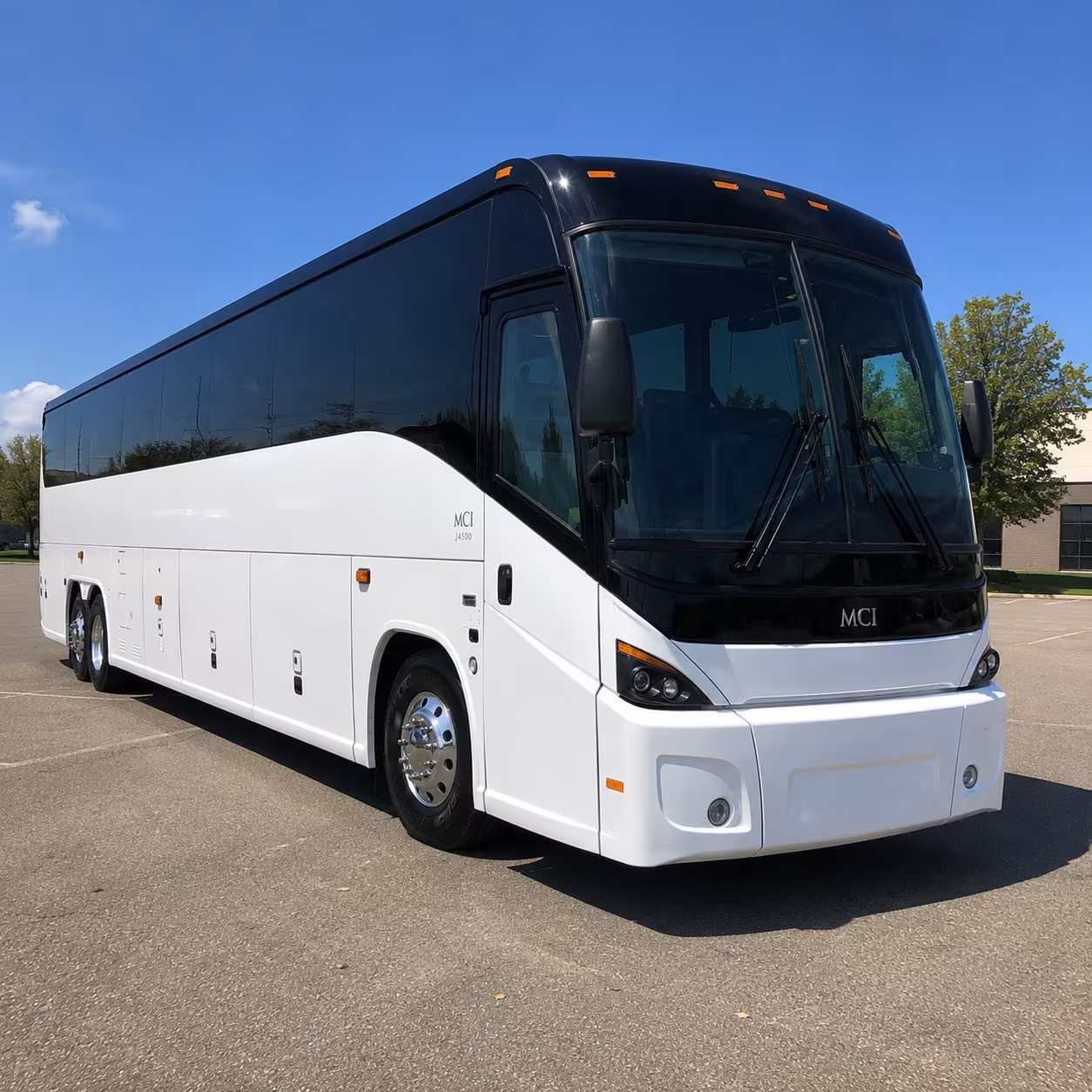 brockton 45 passenger charter bus