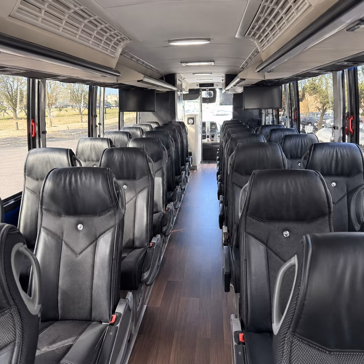brockton airport charter bus rental