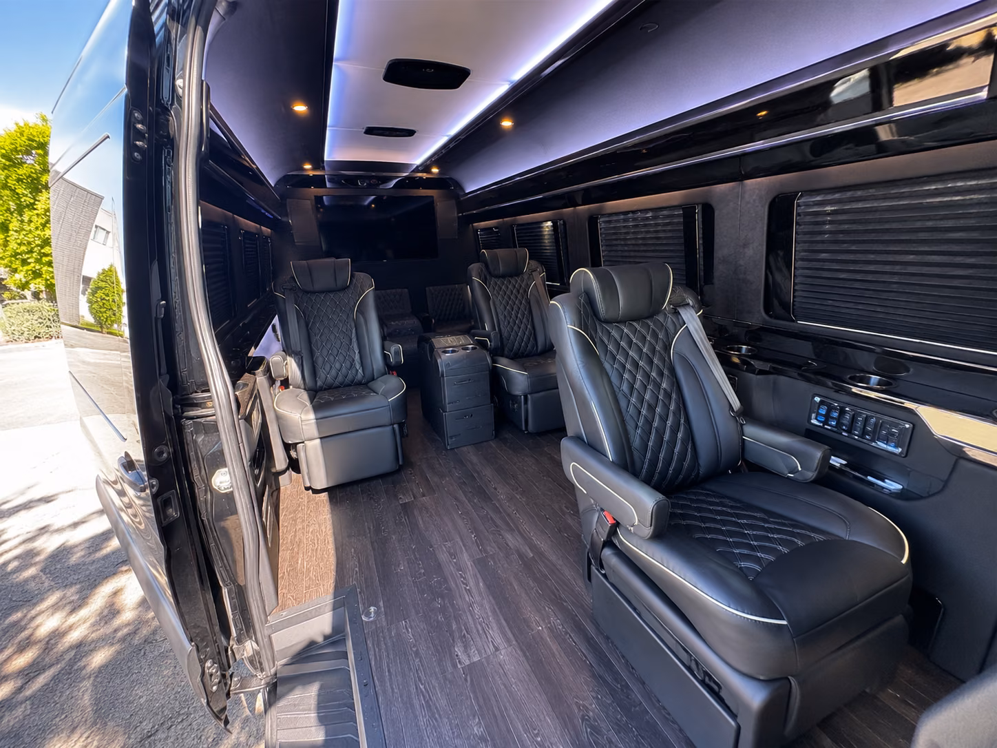 brockton convention transportation onboard seating
