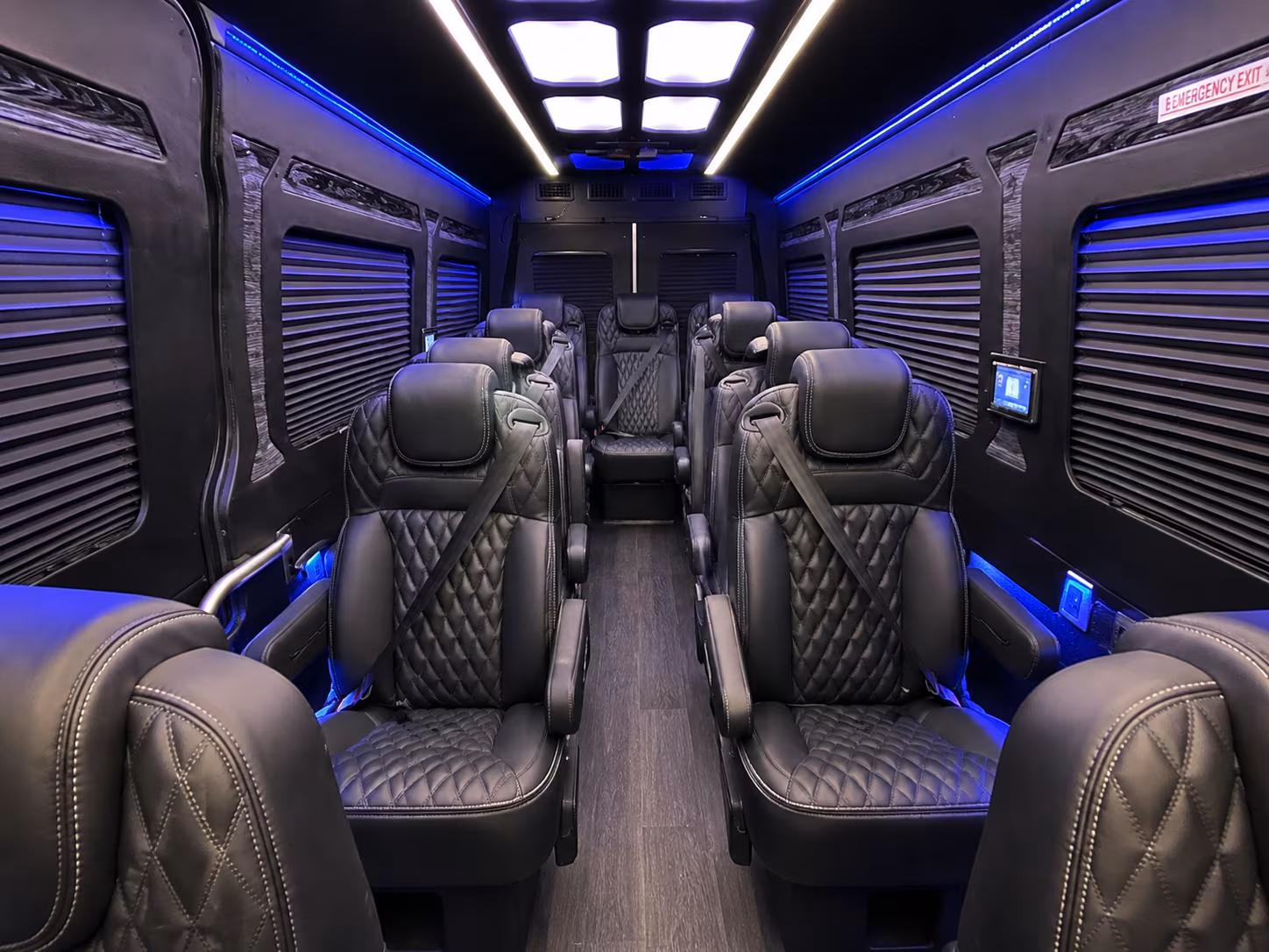 brockton wine tour transportation onboard seating