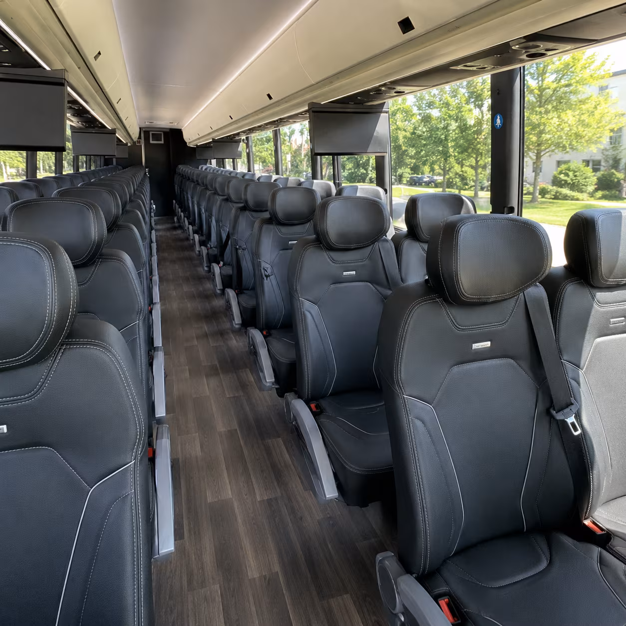 charter buses for bachelor bachelorette groups heading into boston for the night
