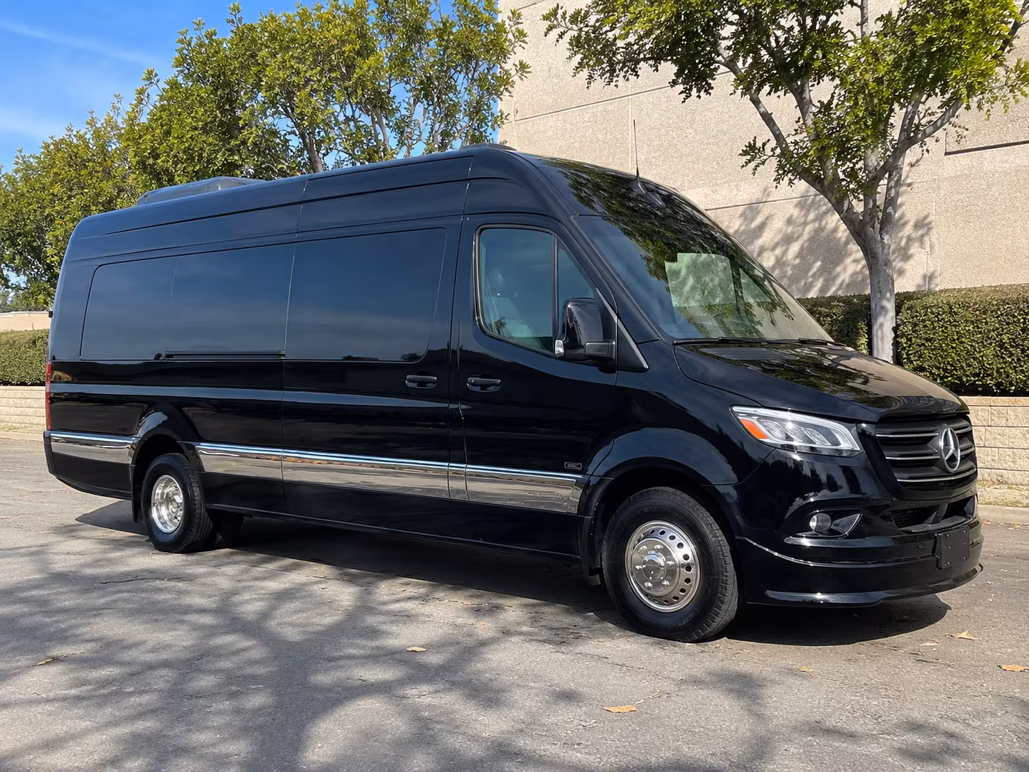 sprinter vans and minibuses for executive groups at gillette stadium events